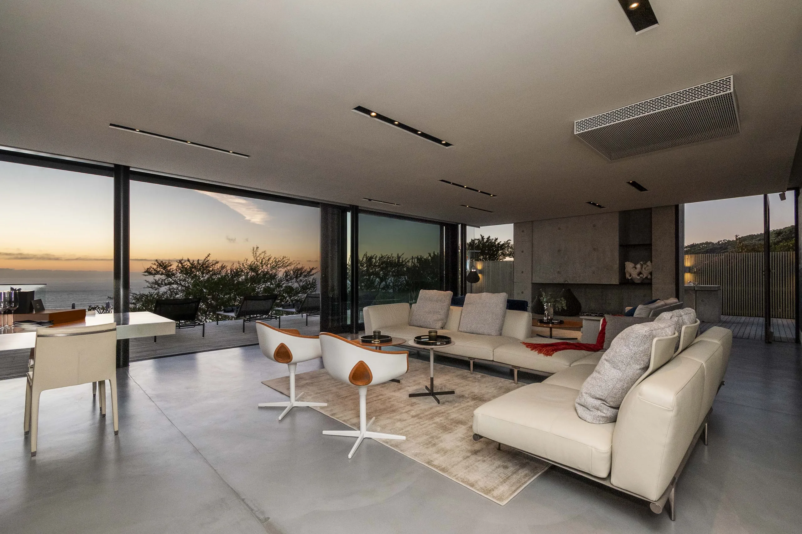 Living space at House Elysian